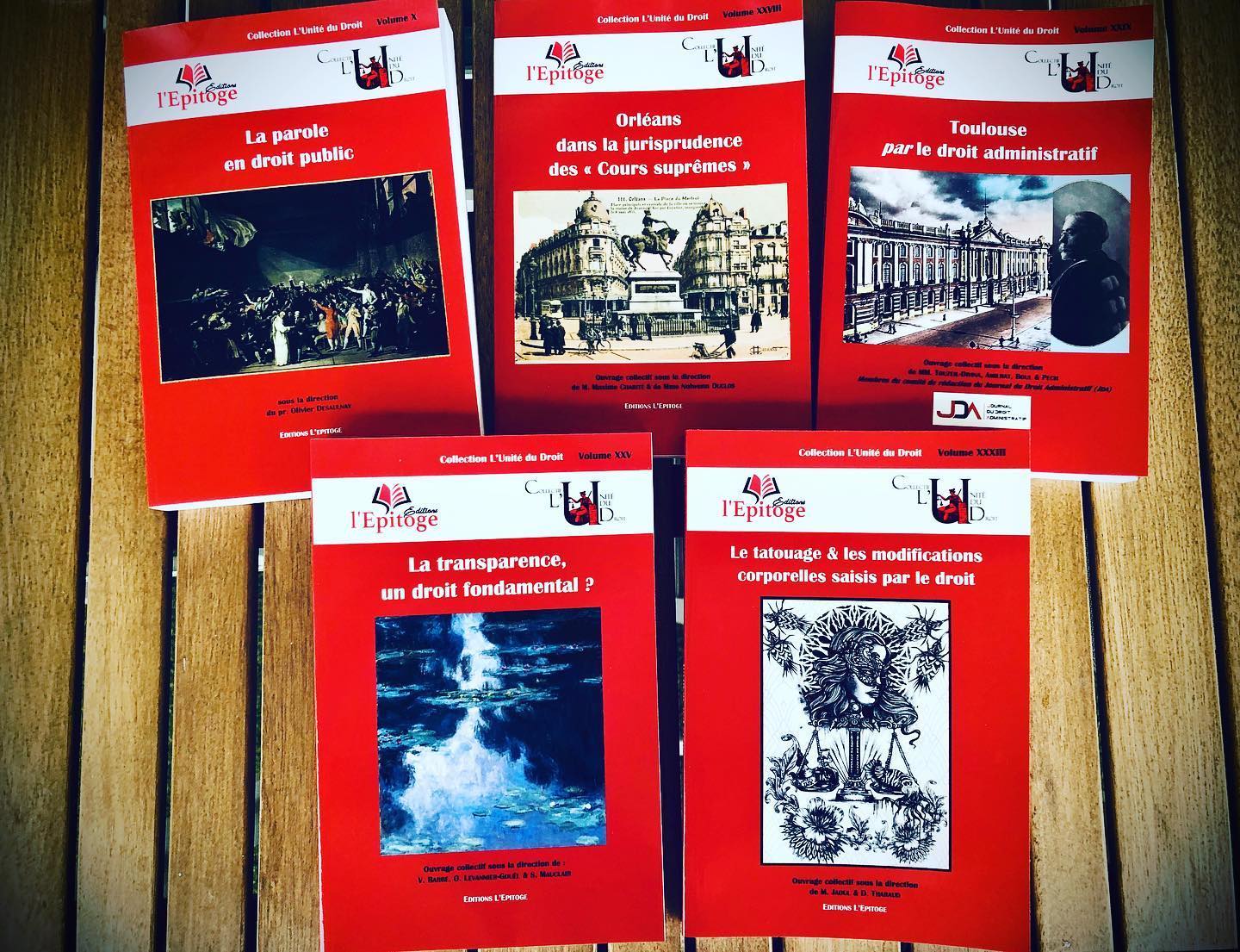 Huit ans & huit livres en rayons – Éditions L'Épitoge – Collectif L
